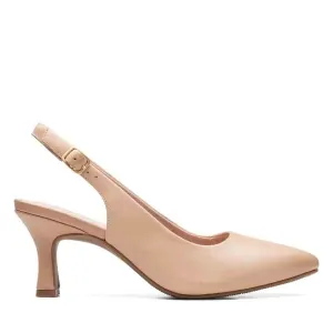 Clarks Women's Kataleyna Step Beige Leather