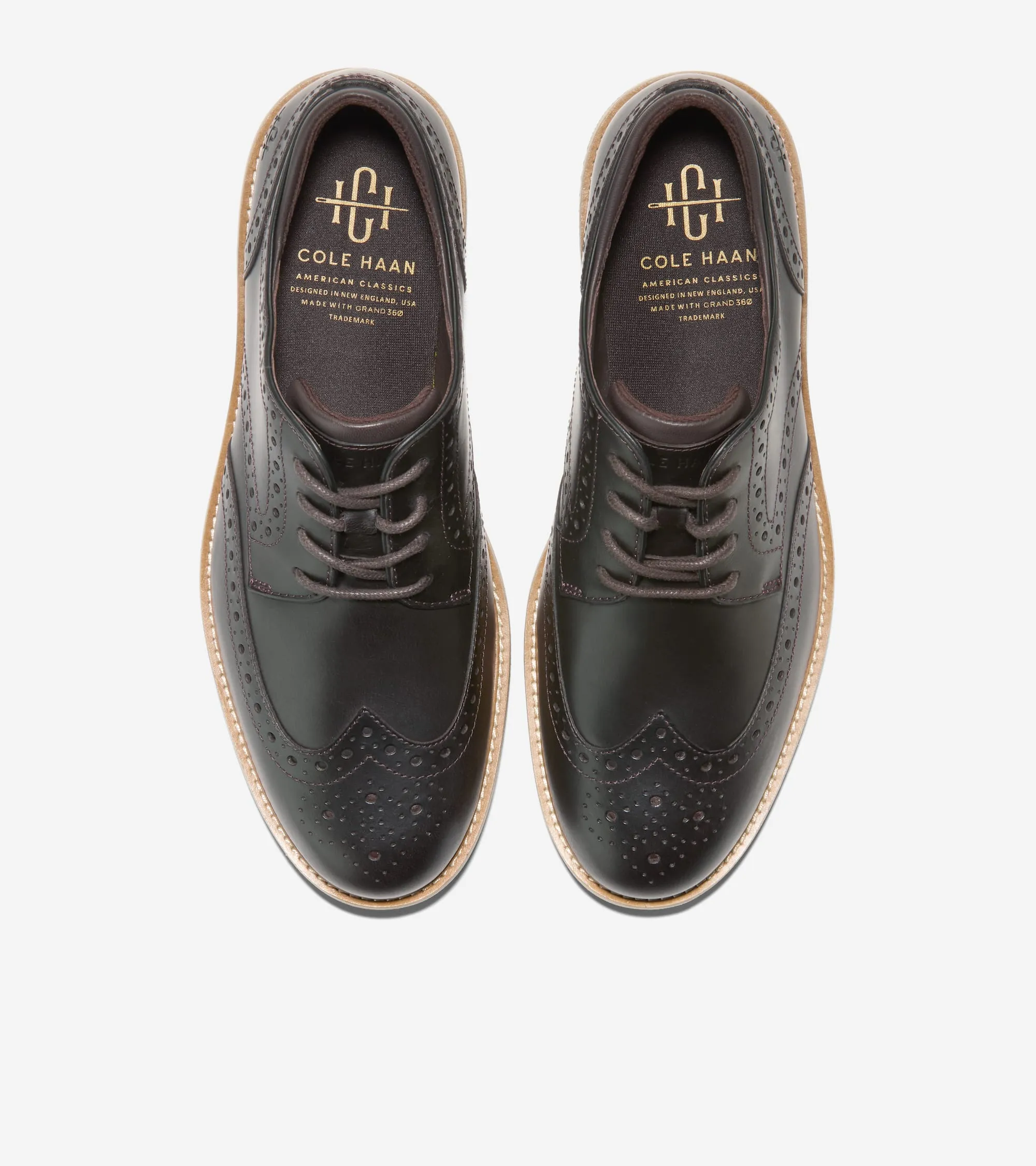 Cole Haan Men's American Classics Montrose Wingtip Oxfords