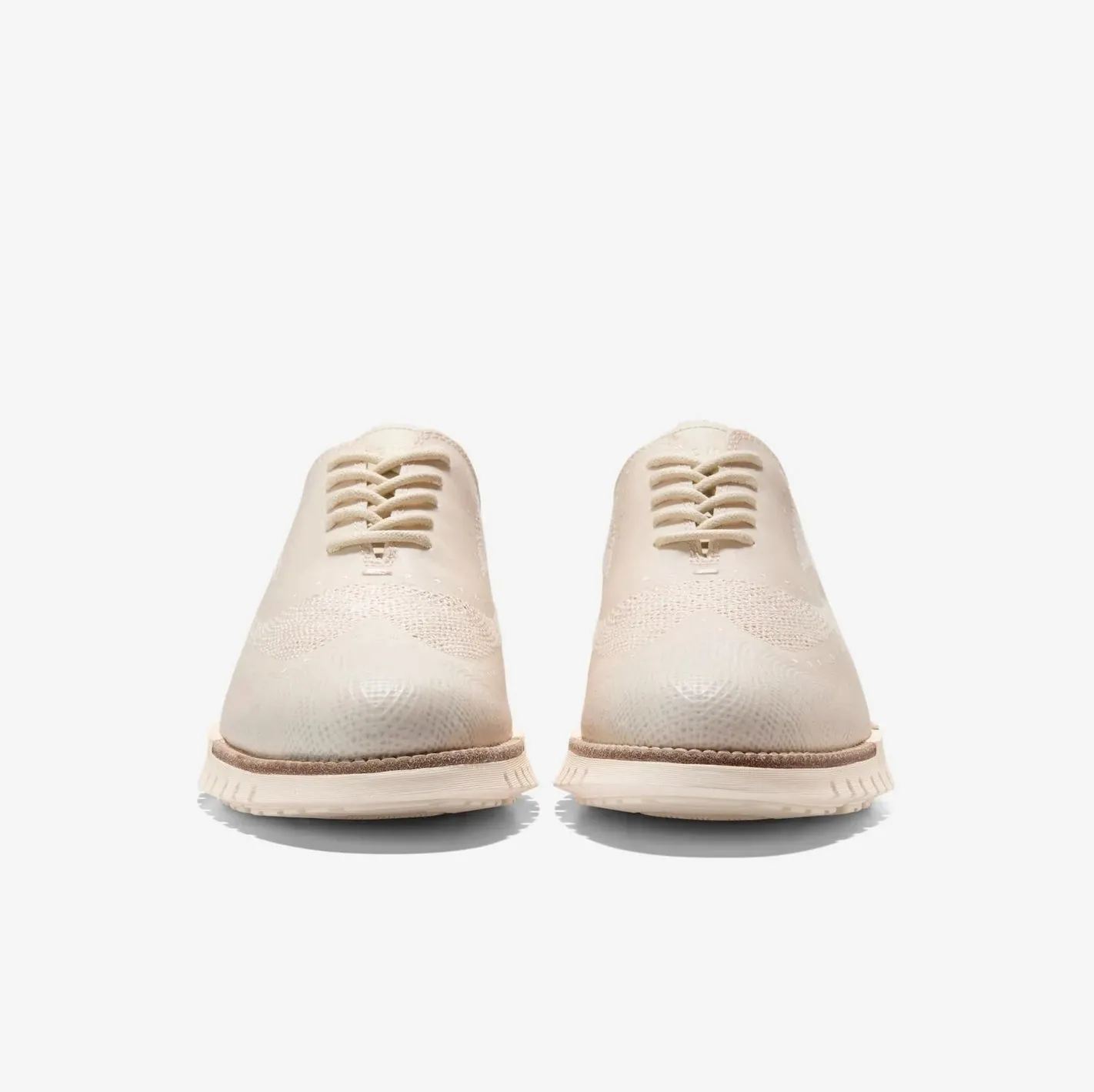 Cole Haan Men's Zerogrand Remastered Embrostitch Wingtip Whitecap/Ivory C39490