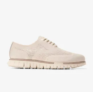 Cole Haan Men's Zerogrand Remastered Embrostitch Wingtip Whitecap/Ivory C39490