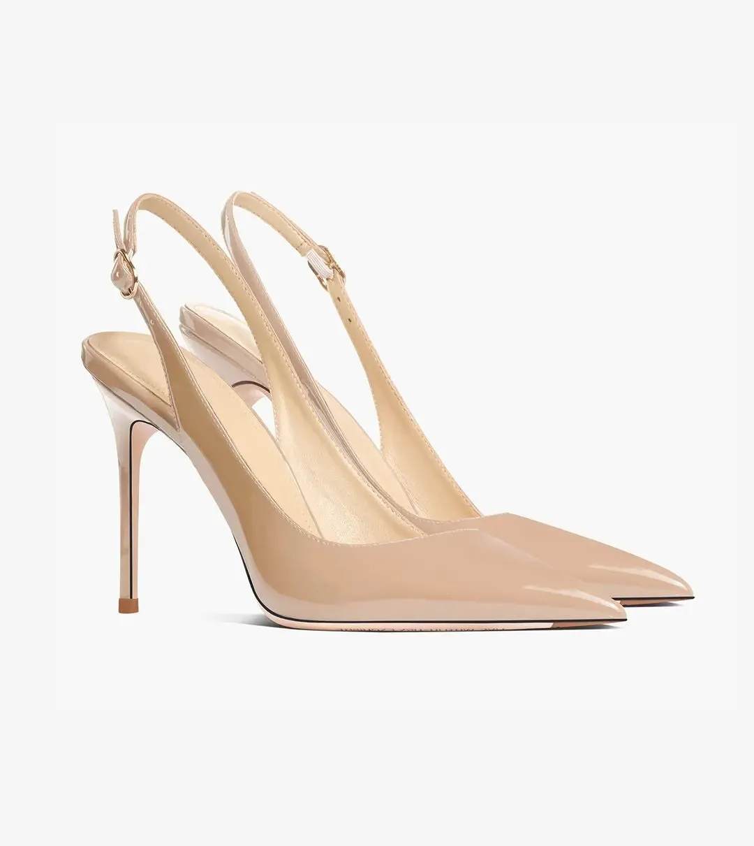 Colletta Nude Slingback Sandals