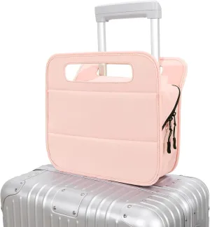 CONTAIL 13 Inch 3L Airport Accessories Storage,Small Business Handbag,Suitcase Drink Holder,Travel Essentials Organizer