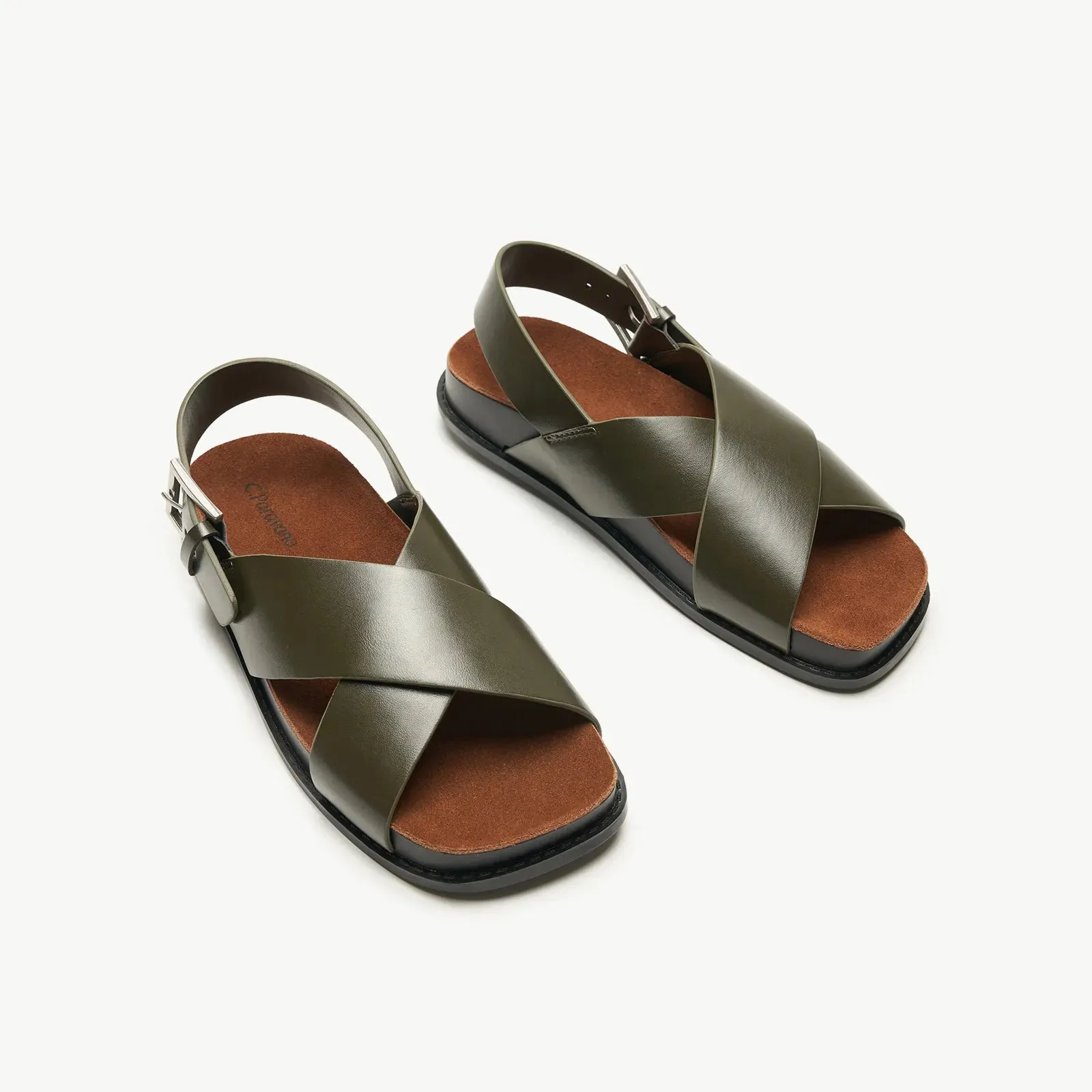 Crisscross Design Sandals (Cassandra）