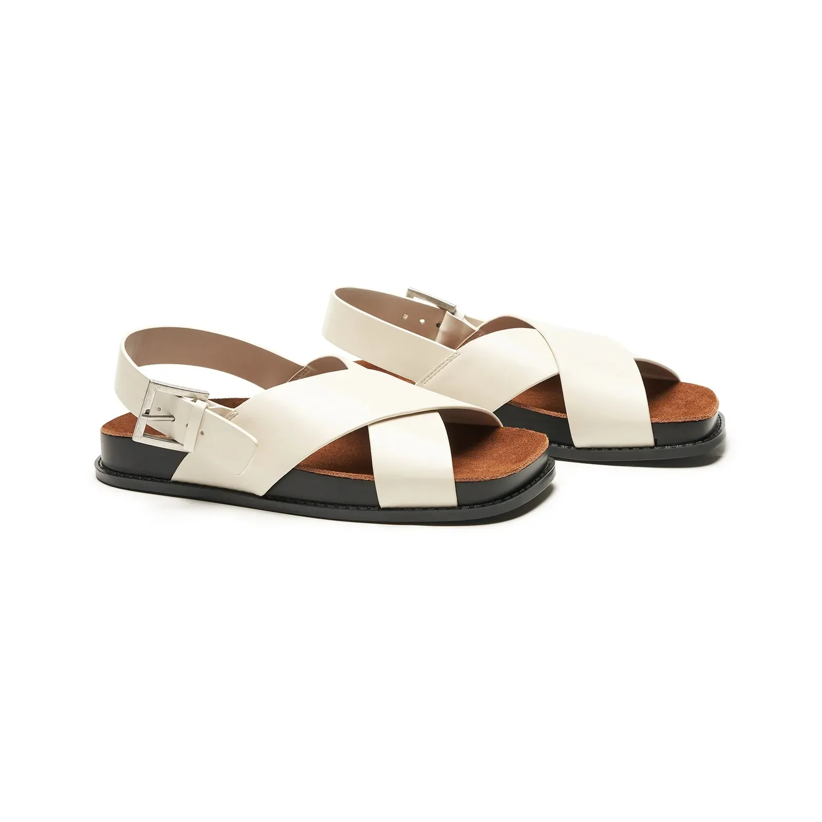 Crisscross Design Sandals (Cassandra）