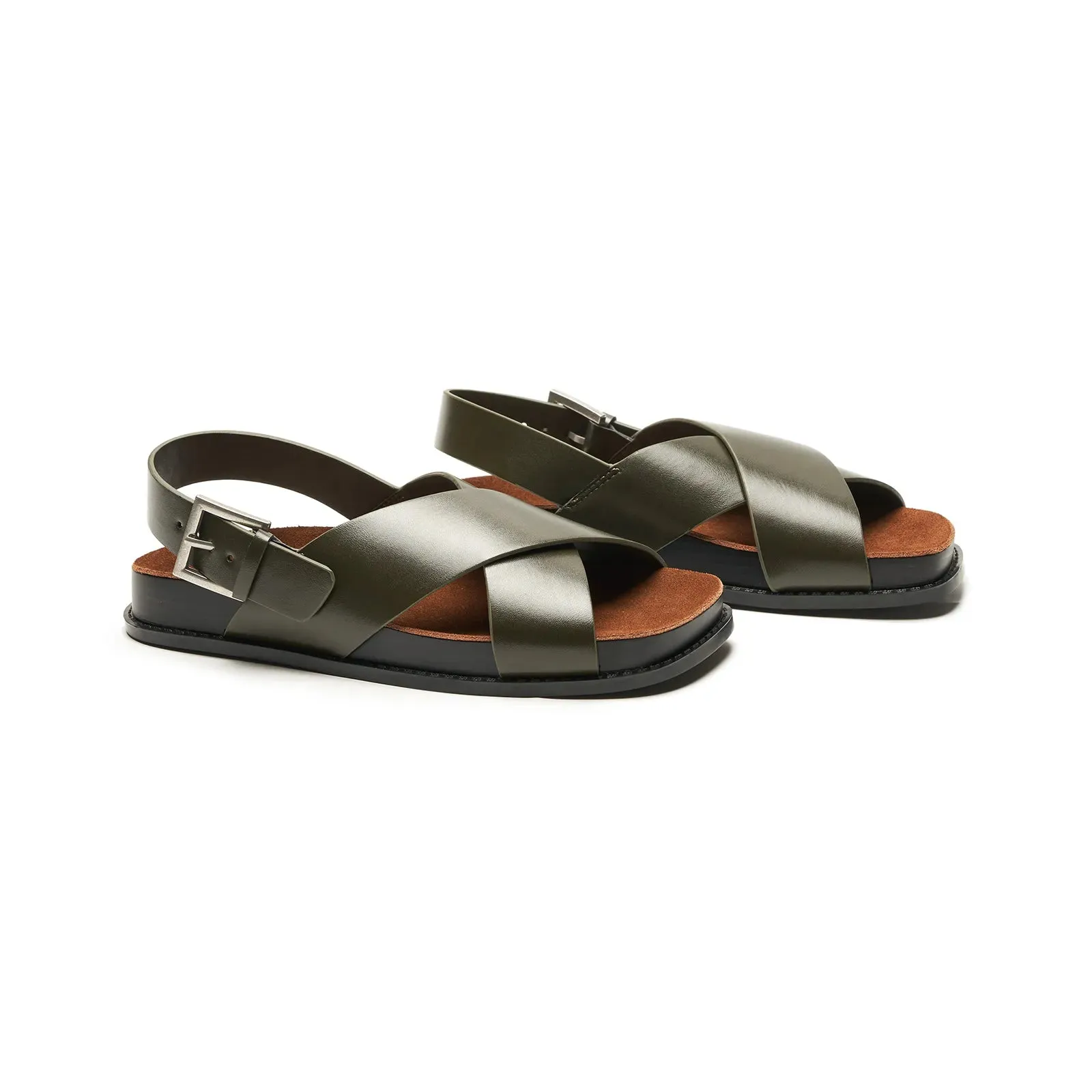 Crisscross Design Sandals (Cassandra）