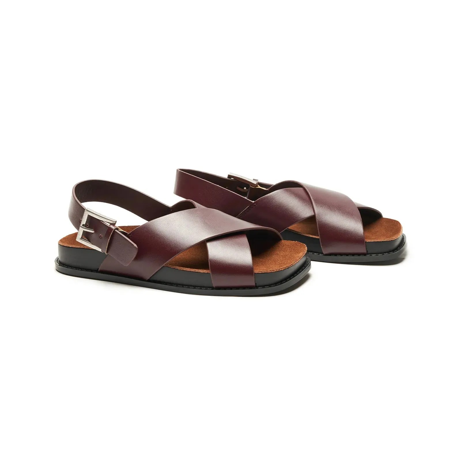 Crisscross Design Sandals (Cassandra）