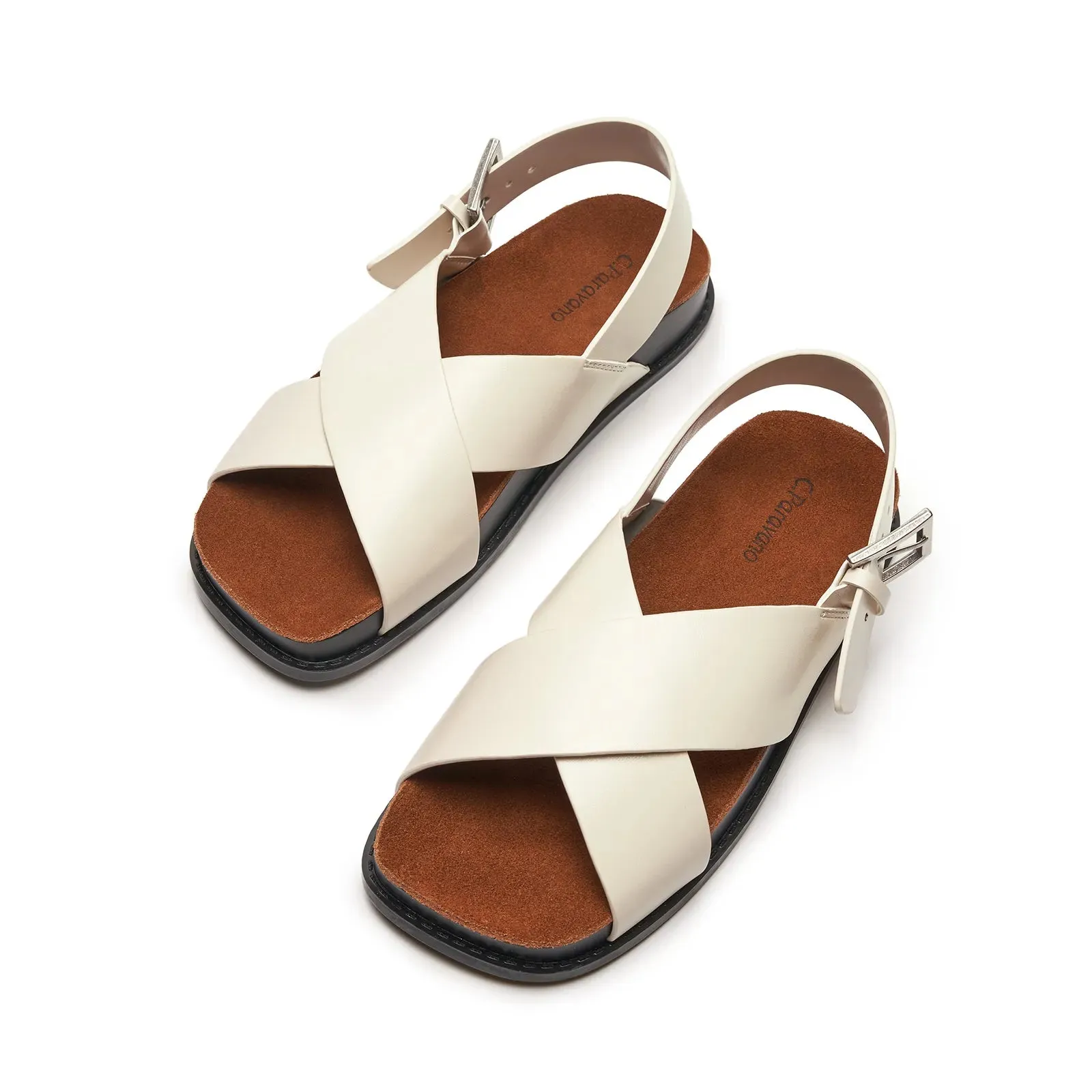 Crisscross Design Sandals (Cassandra）