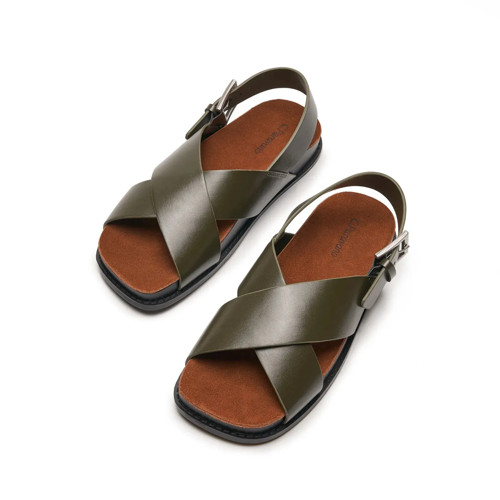 Crisscross Design Sandals (Cassandra）