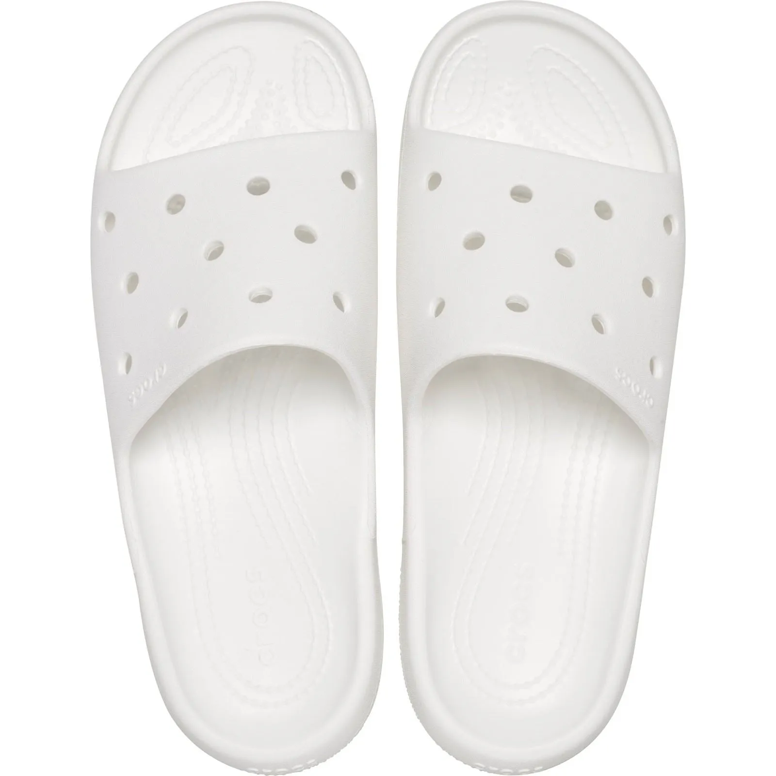 Crocs Unisex Classic Slide in White