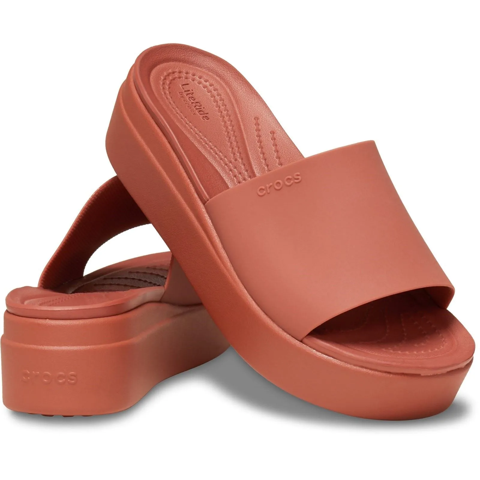 Crocs Women's Brooklyn Slide in Spice