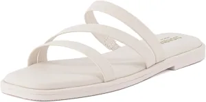 CUSHIONAIRE Women's Treat slide sandal  Memory Foam, Wide Widths Available