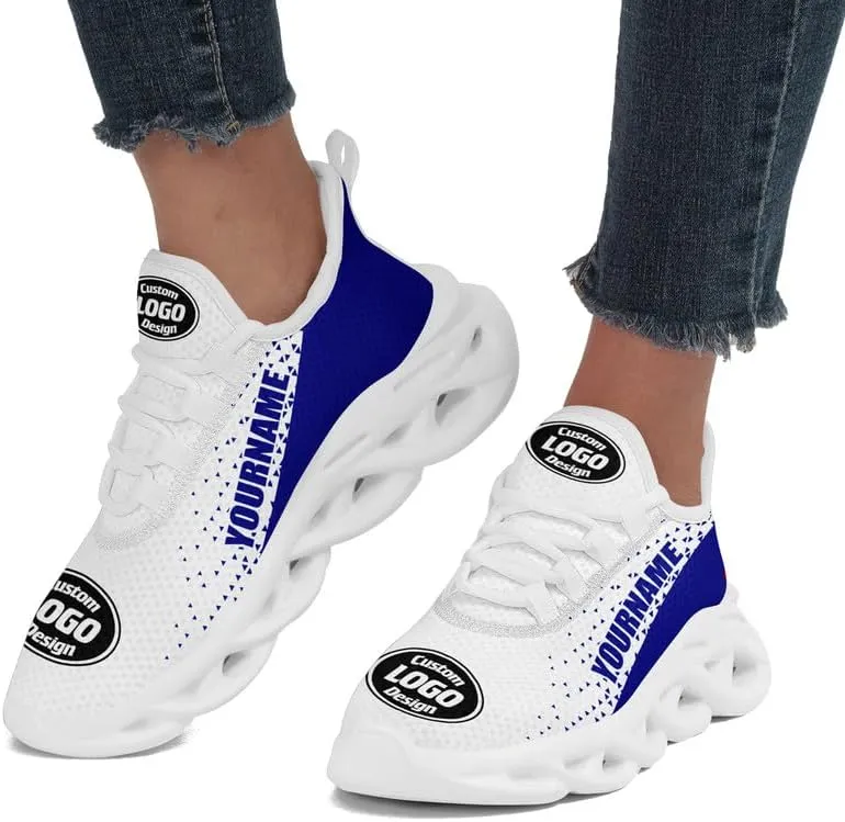 Custom Running Shoes for Men Women Print Team Company Logo Name Number Sneaker Personalized Gift Unisex Baseball Tennis Shoes