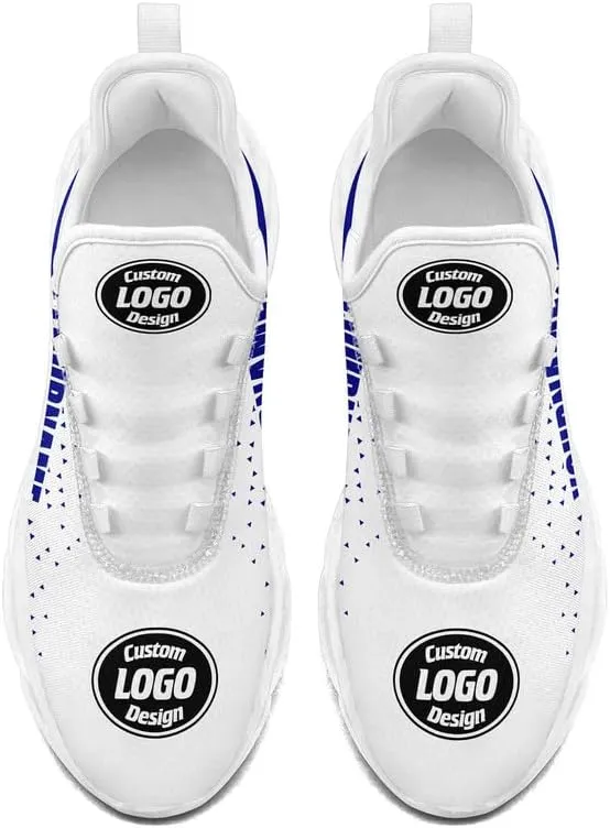 Custom Running Shoes for Men Women Print Team Company Logo Name Number Sneaker Personalized Gift Unisex Baseball Tennis Shoes