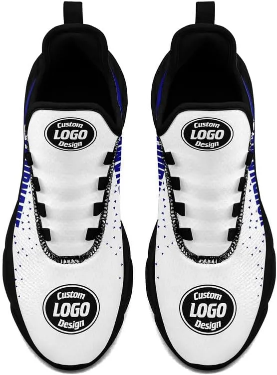 Custom Running Shoes for Men Women Print Team Company Logo Name Number Sneaker Personalized Gift Unisex Baseball Tennis Shoes