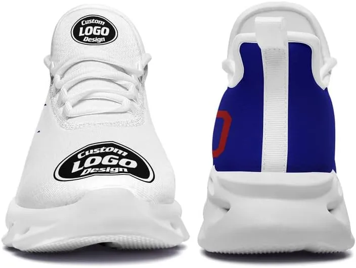 Custom Running Shoes for Men Women Print Team Company Logo Name Number Sneaker Personalized Gift Unisex Baseball Tennis Shoes