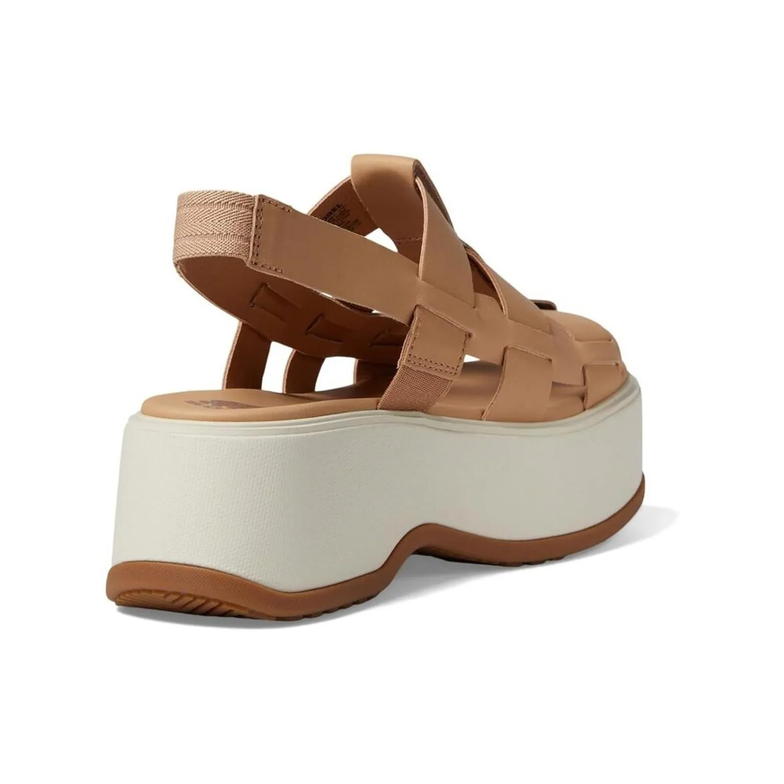 Dayspring Honest Beige Leather Slingback Sandals
