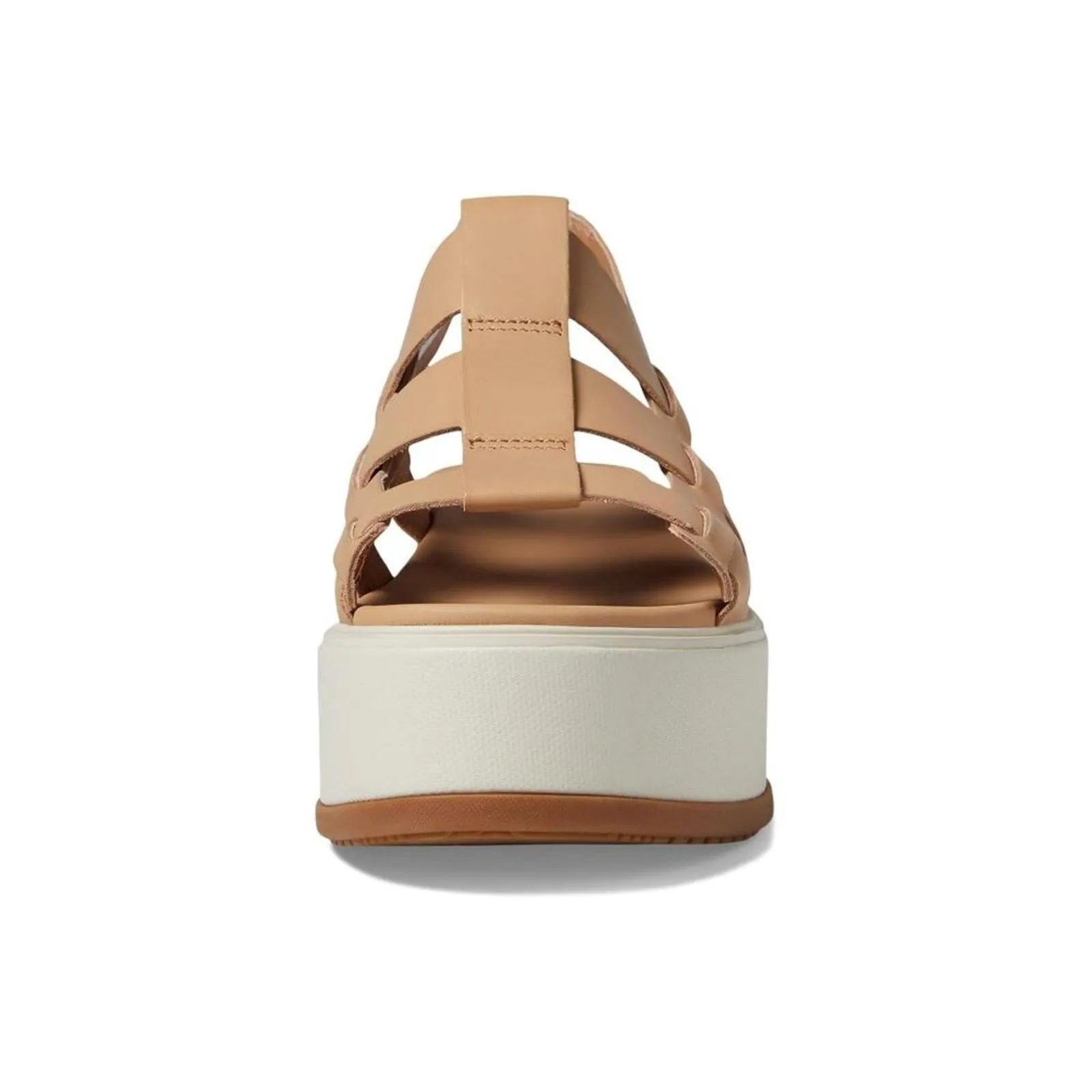 Dayspring Honest Beige Leather Slingback Sandals