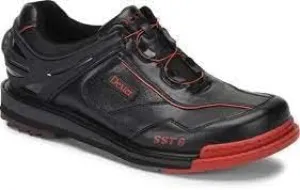 Dexter Mens SST 6 Hybrid BOA Bowling Shoes Left Hand - Black/Red 9