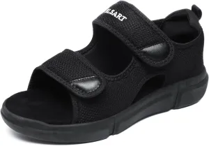 Diabetic Sandals for Women Wide Toe Swollen Feet Adjustable for Foot Pain Relief Open Toe Casual Athletic Sandals for Outdoor Beach Travel Summer