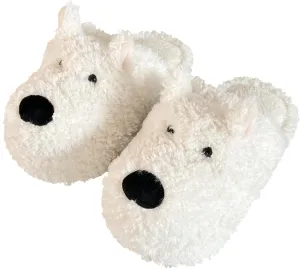 Dog Plush Slippers Women's Slippers Cute Puppy Warm for House Bedroom Sandals Fuzzy Kawaii Slides Slip-on Slippers Wide Non-Slip Indoor Shoes Flip Flop Cartoon Animal