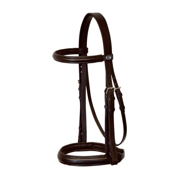 Dressage Bridle 1005 Waterford with Slide&Lock Buckles