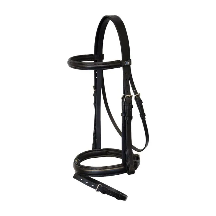 Dressage Bridle 1005 Waterford with Slide&Lock Buckles