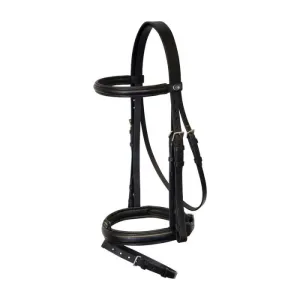 Dressage Bridle 1005 Waterford with Slide&Lock Buckles