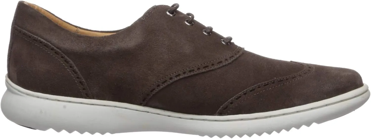 Driver Club USA Men's Geuine Leather Wingtip Oxford with Sneaker Sole Ankle Boot