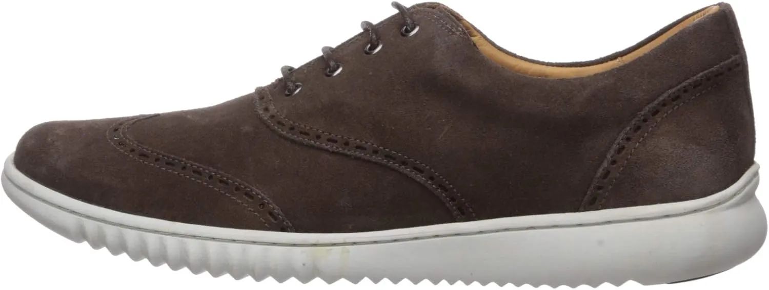 Driver Club USA Men's Geuine Leather Wingtip Oxford with Sneaker Sole Ankle Boot