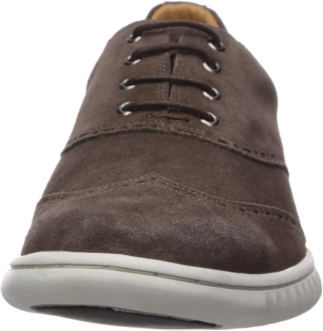 Driver Club USA Men's Geuine Leather Wingtip Oxford with Sneaker Sole Ankle Boot