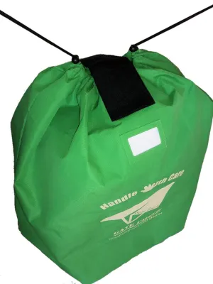 Durable Car Seat Travel Bag for Air Travel & Storage - Unique Lime Green- Tough 600D Water & UV Resistant - 2" Wide Shoulder Strap- Designed to Protect Child's Car Seat - Best for Airport Gate Check