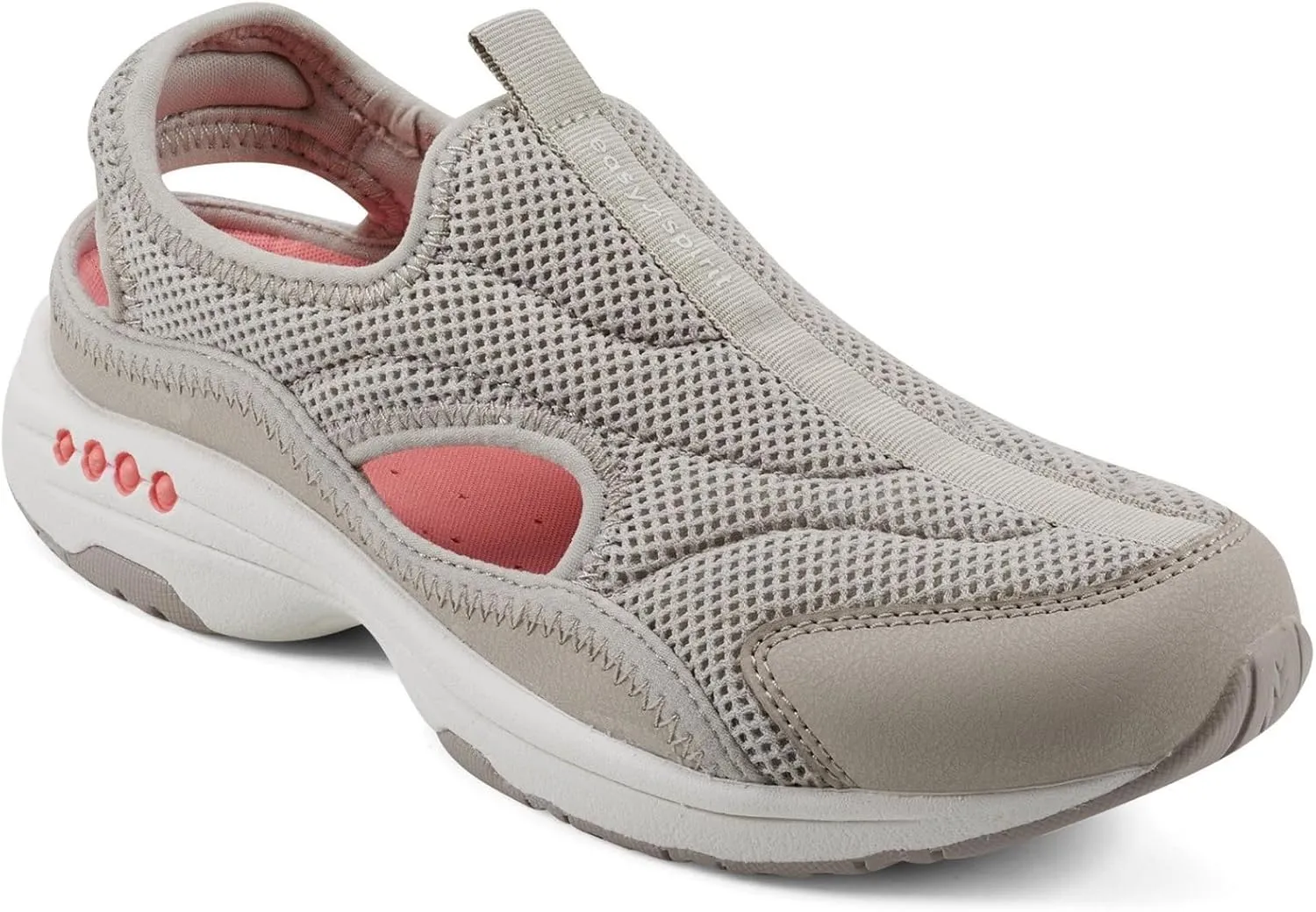 Easy Spirit Women's Trina 2 Sneaker, Taupe, 9.5