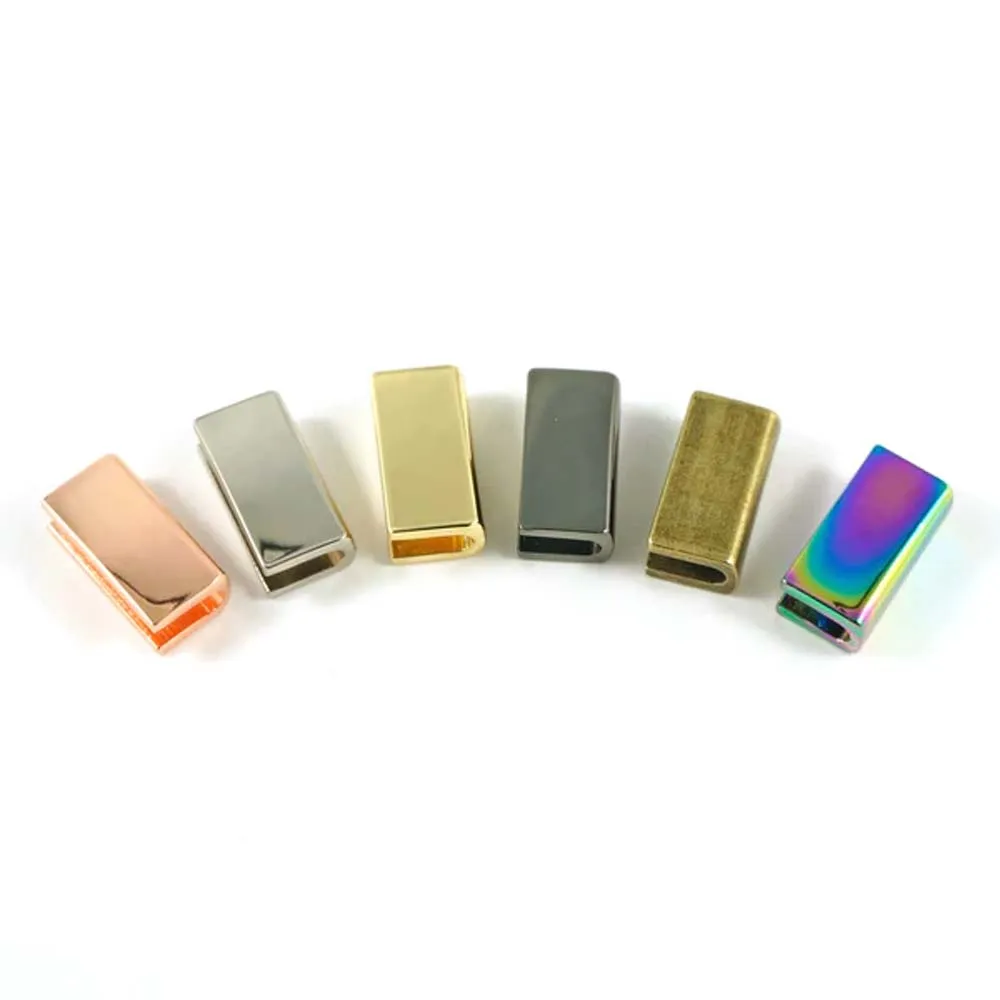 Emmaline Rectangular Strap End Caps ¾" Pack of 4