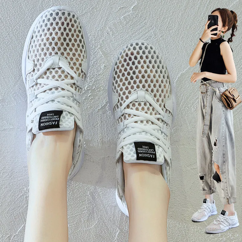 European And American Hollow Breathable Sneaker