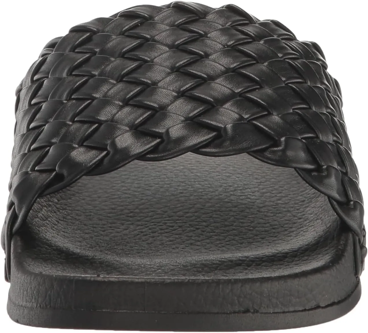EVANS Women's Sandal Slide Plait Silva