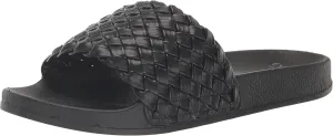 EVANS Women's Sandal Slide Plait Silva