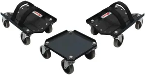 Extreme Max 5800.0232 V-Slides Snowmobile Dolly System - Steel, Black