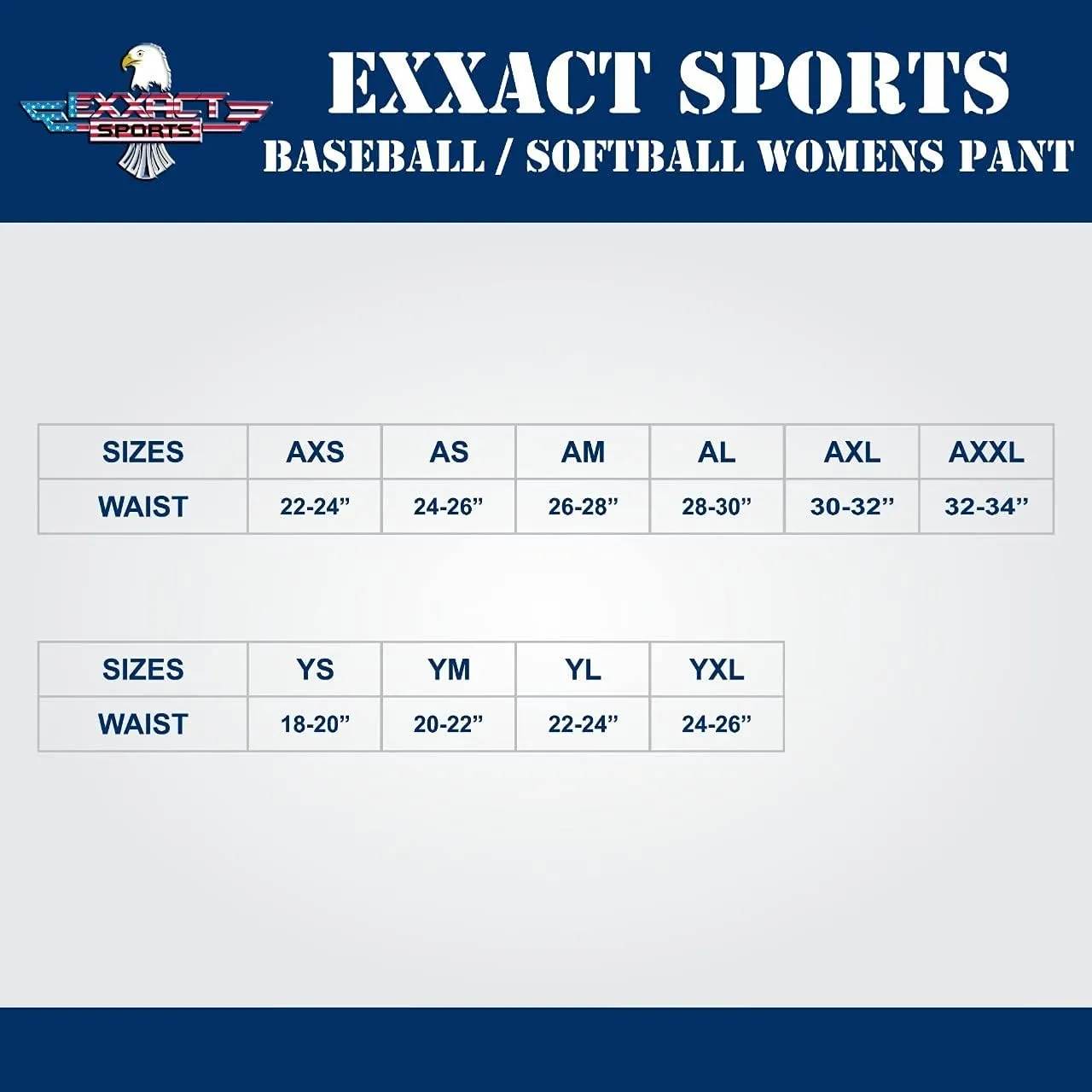 Exxact Sports Girls Softball Pants Knicker/Yoga Style Knee Length, 4-Way Stretch Low Rise Youth Softball Pants for Girls