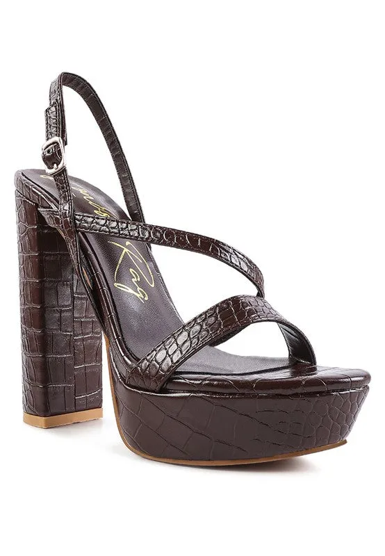 Fashion Fun- Block Heel Sandal