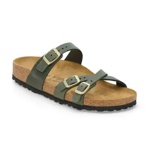 Franca - Oiled Leather - Thyme - Regular