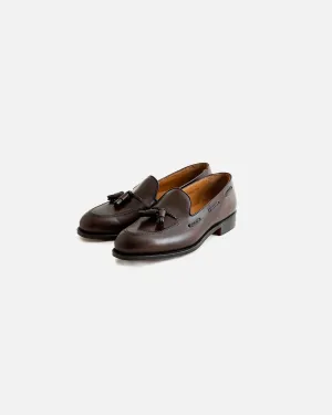 Fugashin Hawthorn Tassel Dark Brown Calf