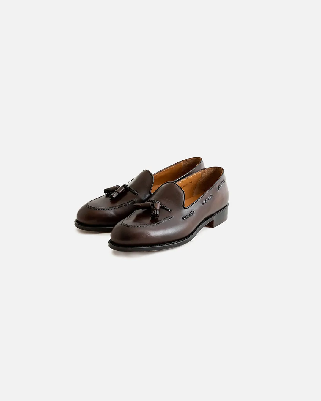 Fugashin Hawthorn Tassel Dark Brown Calf