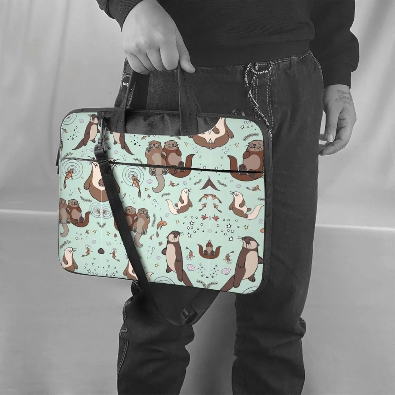 Game Controller Stylish And Lightweight Laptop Messenger Bag,Handbag,Briefcase,Perfect For Business Travel