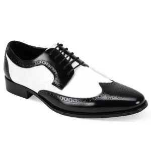 Giorgio Venturi Wingtip Leather Dress Shoes