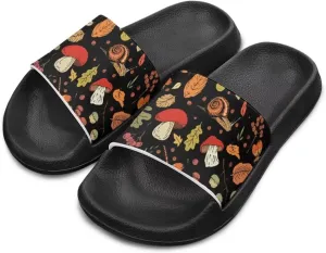 Girls Slide Sandals Lightweight Kids Summer Slippers with EVA Sole