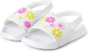 Gymboree Girl's Toddler Slide Sandals with Backstrap Slipper