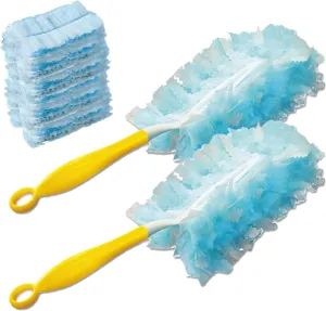 Heavy Duty Duster Refills - Compatible with Swiffer Duster,20 Count 360° Duster Refills with 1 Handle,Unscented Dusters for Cleaning,Dust Remove