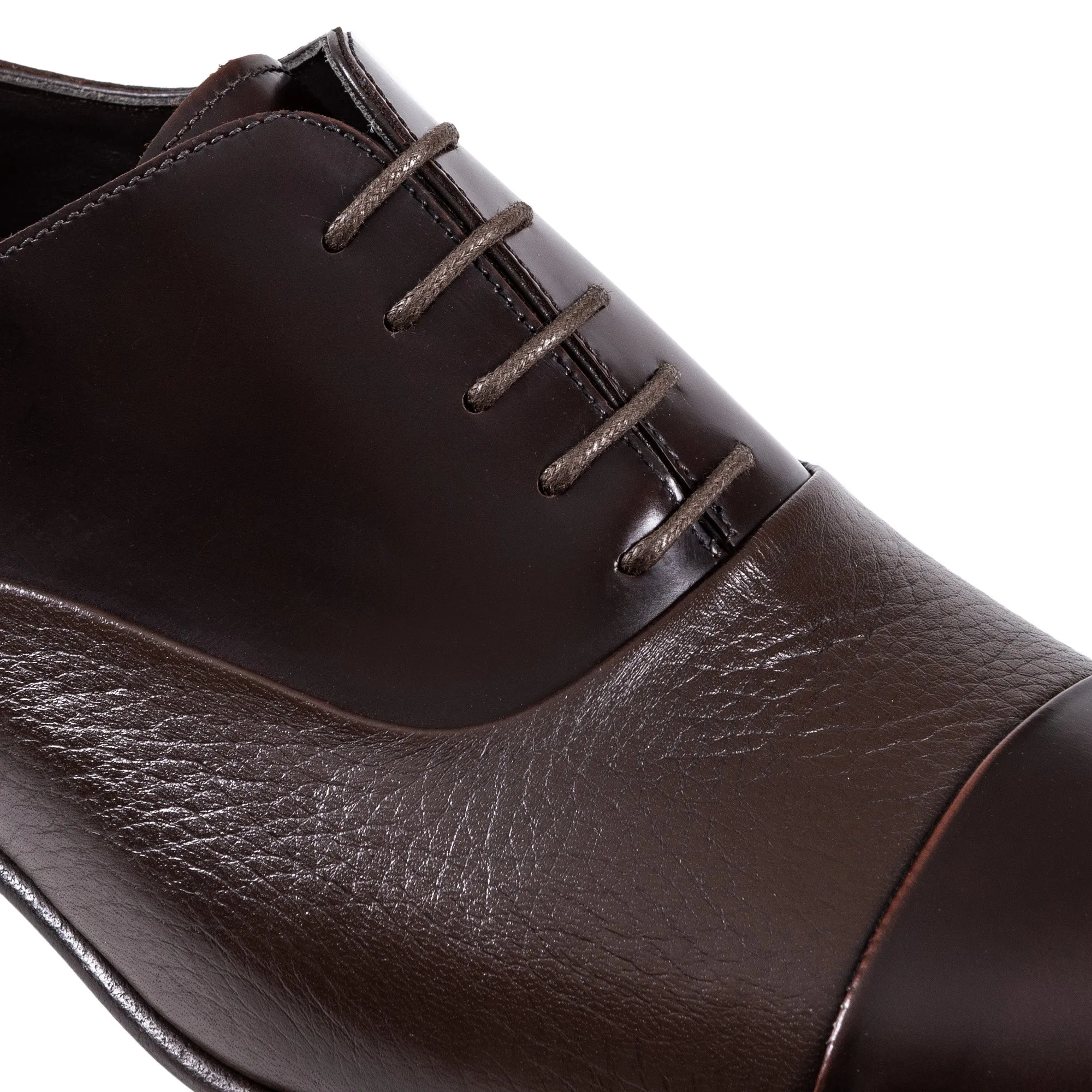 HENRY SARTORIAL Marsden Oxford DARK BROWN