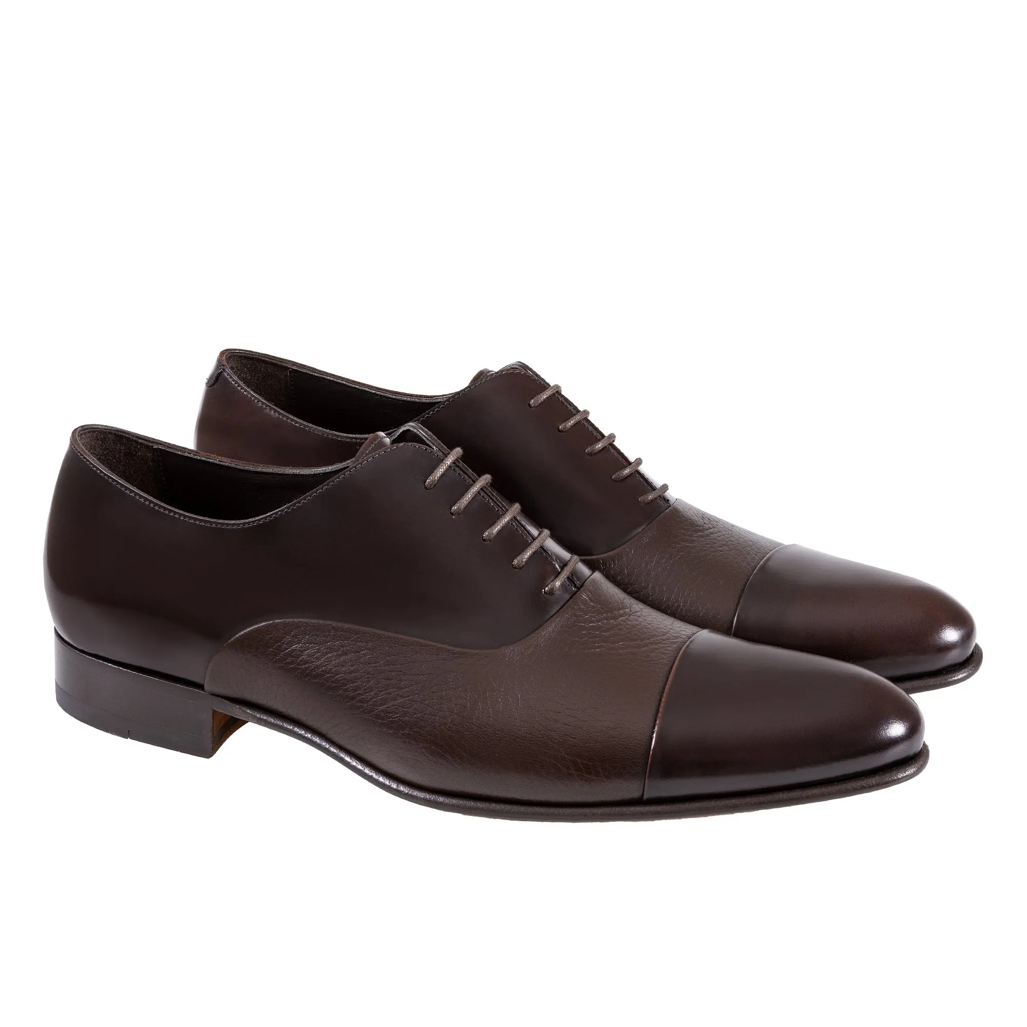 HENRY SARTORIAL Marsden Oxford DARK BROWN
