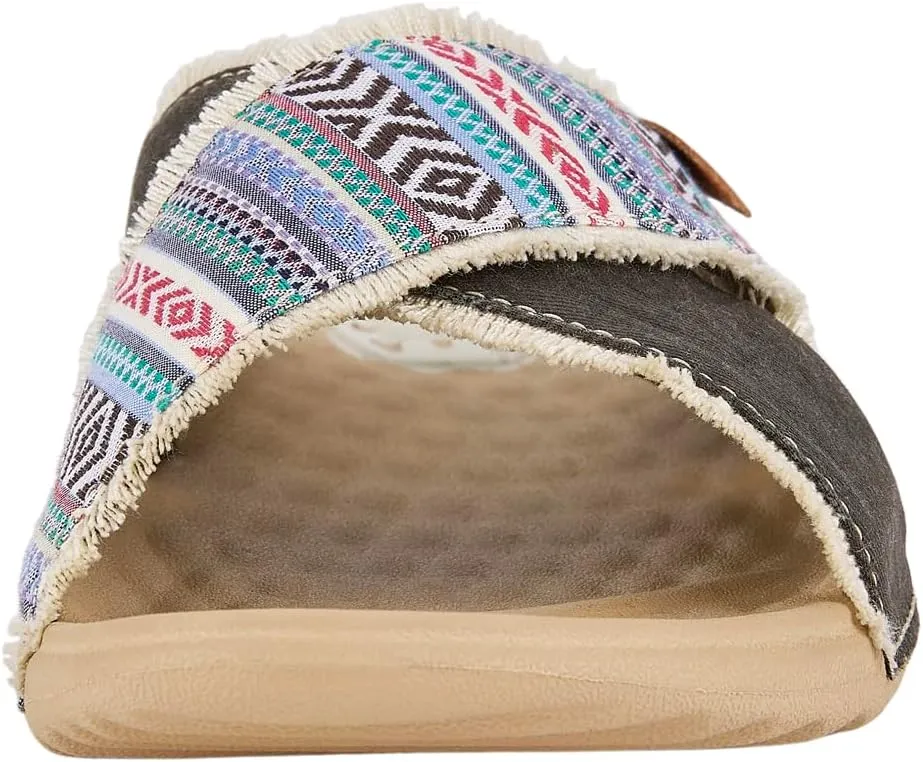 Hey Dude Women's Christi Slide Festival | Women's Shoes | Women Slip-on Sandals | Comfortable & Light-Weight